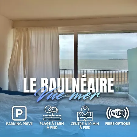 Le Baulnéaire, Vue Mer, à Pied, Parking Privé Apartamento La Baule-Escoublac